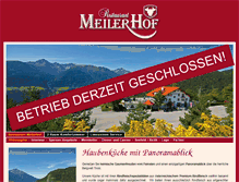 Tablet Screenshot of meilerhof.at